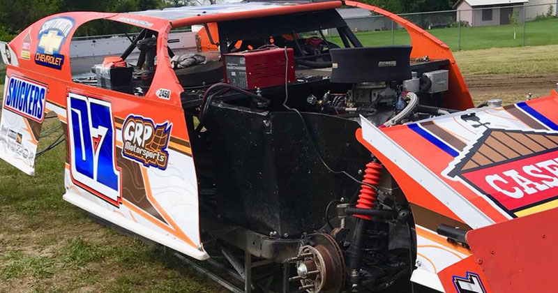 Flat tire ends Osky run early Flat tire ends Osky run early