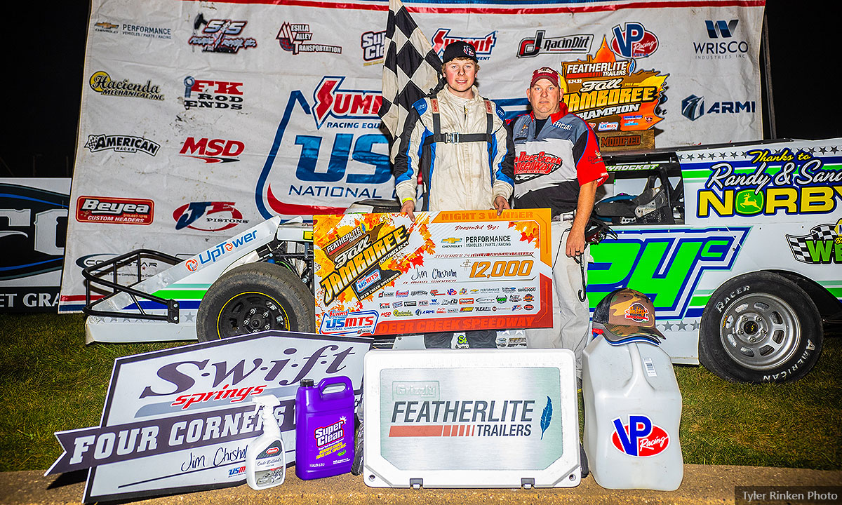 Chisholm wins 24th Annual Featherlite Fall Jamboree