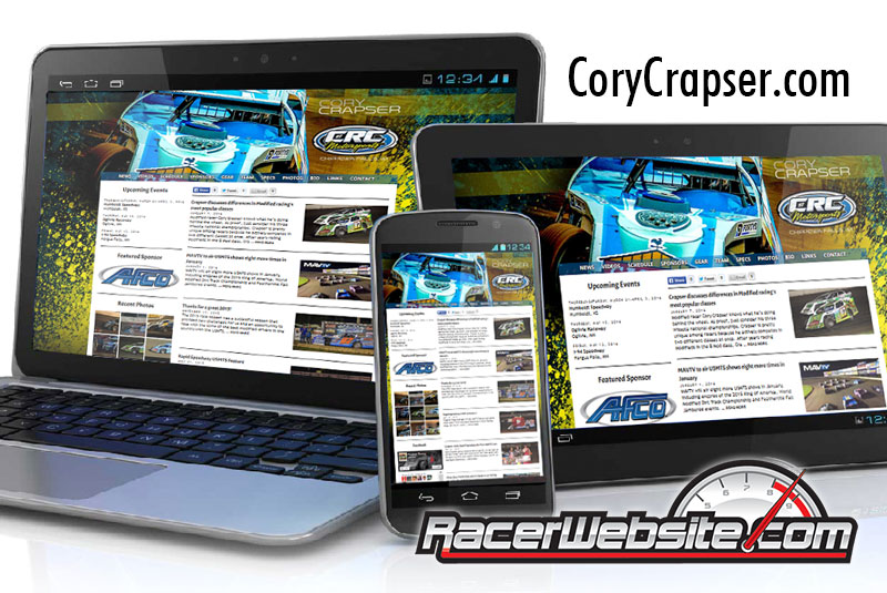 Cory Crapser launches new website